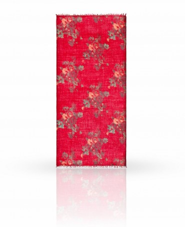 Палантин Женский ZW-BRUSH/RED